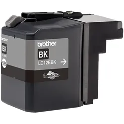 Brother LC12EBK - XL-Kapazität - Schwarz - original