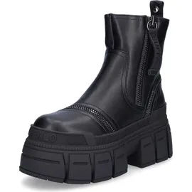 Buffalo Damen Boot Gospher Bootie Zip schwarz - Schwarz - 41