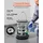 Vevor 9000 BTU Tragbarer Petroleumofen 2-in-1 Heizofen 2 kW Schwarz