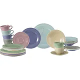 SELTMANN WEIDEN Beat Color Glaze Kombiservice 30-teilig - Mixed