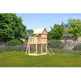 Karibu Spielhaus Frieda naturbelassen