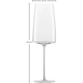 Schott Zwiesel Zwiesel Glas Simplify Sektgläser 2er Set Gläser 2 ct