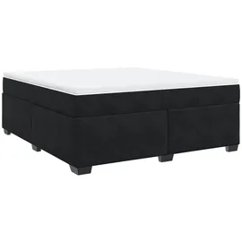 vidaXL Boxspringbett 180 x 200 cm Schwarz