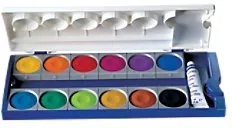Pelikan Deckfarbkasten K12 Schul-Standard Farbig sortiert