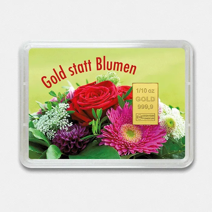 Goldbarren 1/10oz 
