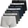 JACK & JONES Boxershorts grau (light grau melange) XL 7er Pack