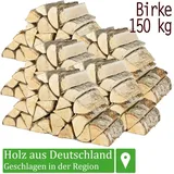 Flameup - Brennholz Kaminholz Birkenholz Holz Auswahl 5 - 500 kg Birke Für Ofen und Kamin Kaminofen Feuerschale Grill Feuerholz Holzscheite 25 cm