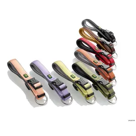 Hunter Vario Plus Halsband braun/karamell 2,5 cm