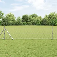 VidaXL Sechseckzaun 0.5x10 m Feuerverzinkter Stahl