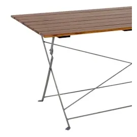 INDA-EXCLUSIV Gartentisch klappbar 120 x 70 x 74 cm Akazie