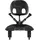 KIKKABOO Kikka Boo Kinderwagen-Brett mit Sitz Ally Xl Black