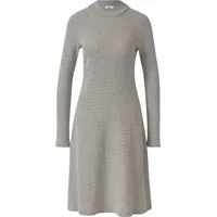 s.Oliver Strukturiertes Jerseykleid Midi Beige 46