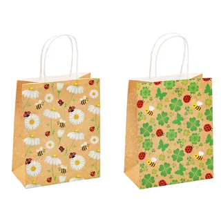 TSI 12 TSI Geschenktüten Kleeblatt Motiv 18,0 x 23,0 cm