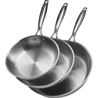 Vevor Pfannen-Set 3-tlg. 24 cm + 28 cm + 32 cm