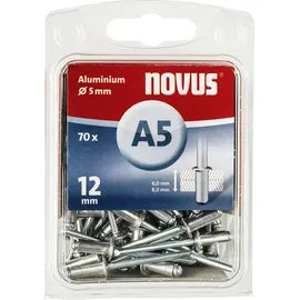 Novus Office 110030692 Blindniete x L) 12 mm Alu