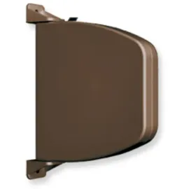 Schellenberg Aufschraubwickler aufklappbar Mini braun ohne Rolladengurt