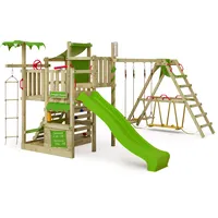 FATMOOSE Spielturm CrazyCoconut mit Rutsche grün NO SIZE