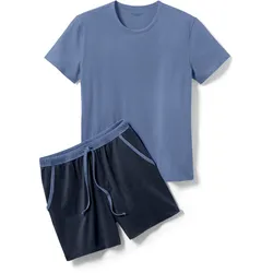 Tchibo - Shorty-Pyjama mit Modal - Herren - Gr. XL - dunkelblau