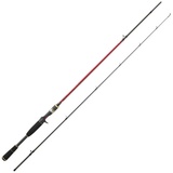 Hearty Rise Red Shadow Cast 1,98m 4-22g - Baitcaster Rute zum Barschangeln, Spinnrute, Raubfischrute zum Spinnangeln