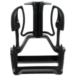 Ortlieb Side-release Buckle Stealth. male. 25mm neutral