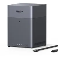 UGREEN NASync DH4300 Plus NAS System 4-Bay inkl. 4x Seagate IronWolf ST6000VN006 6TB