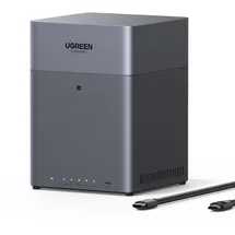 UGREEN NASync DH4300 Plus NAS System 4-Bay inkl. 4x Seagate IronWolf ST6000VN006 6TB