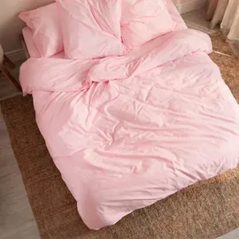 happyfriday Basic Bettbezug Rosa 240 x 220 cm