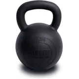 SUPRFIT - Econ Professional Kettlebell 40Kg - Pulverbeschichtete Kugelhantel aus massivem Gusseisen für Fitness, Crossfit & Krafttraining - Schwarze Kettlebells Hantel für Homegym und Fitnessstudios