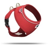 Curli Basic harness Air-Mesh red L