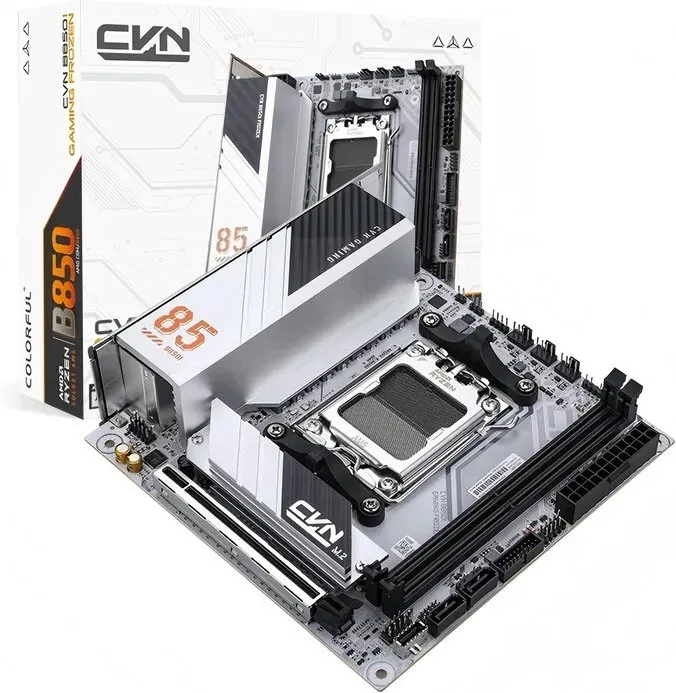 Colorful CVN B850I GAMING FROZEN V14 Motherboard, ITX-Formfaktor