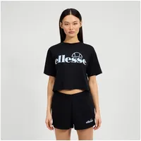 Ellesse Silo Cropped Kurzarm-t-shirt - Black - 8