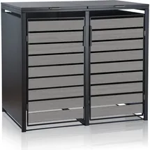 Zelsius Mülltonnenbox 132 x 80 x 117 cm anthrazit