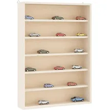 vidaXL Sammlervitrine aus Holz 40 x 8,5 x 55 cm Braun