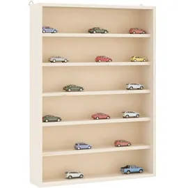 vidaXL Sammlervitrine aus Holz 40 x 8,5 x 55 cm Braun