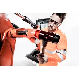 Halder SIMPLEX-Schonhammer mit Gummi-Kompositions-Einsätzen (schwarz) 60G mm