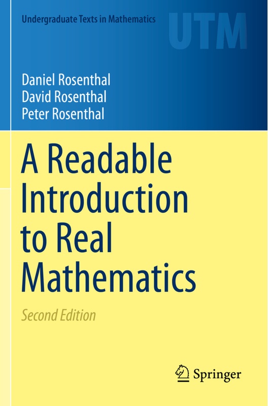 A Readable Introduction To Real Mathematics - Daniel Rosenthal  David Rosenthal  Peter Rosenthal  Kartoniert (TB)
