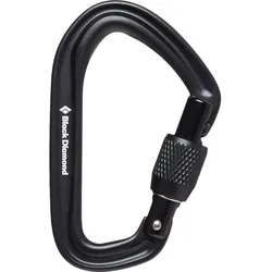 Black Diamond Hotforge Screwgate Carabiner black (0002) ALL