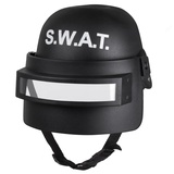 Boland Kinderhelm SWAT deluxe Einheitsgröße schwarz - Schwarz