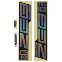 RockShox Gabel DecalKit ZEB Ult. 27/29" 11.4018.105.053, gloss Rainbo-Folie