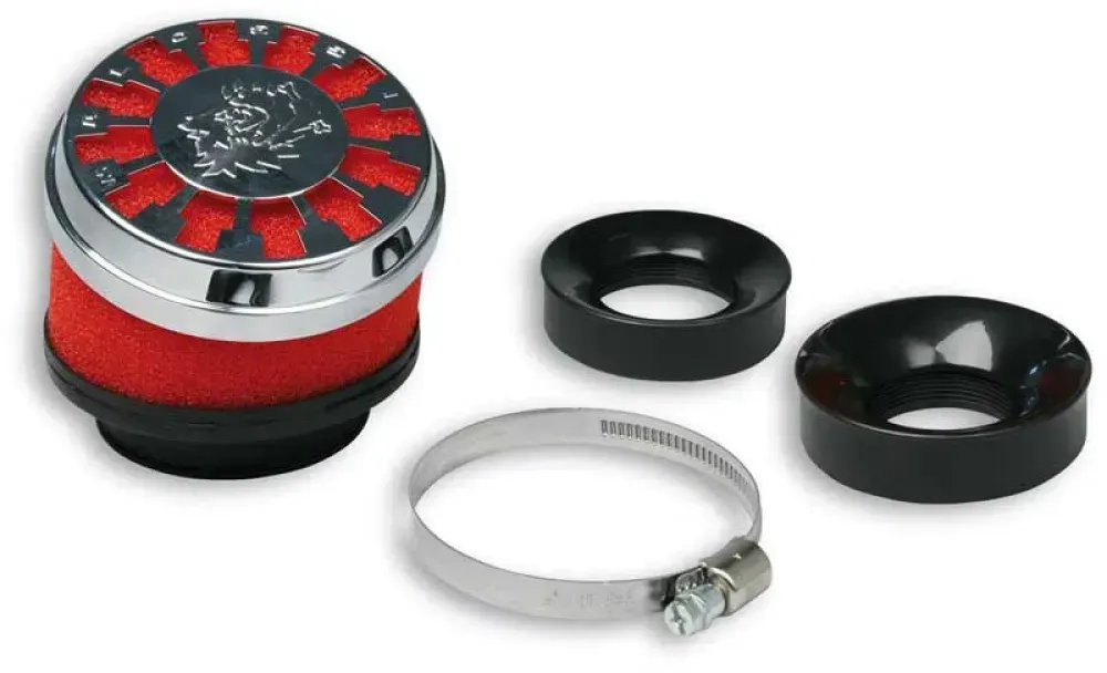 Malossi Adjustable E13 Inclined Luftfilter - Black - One Size