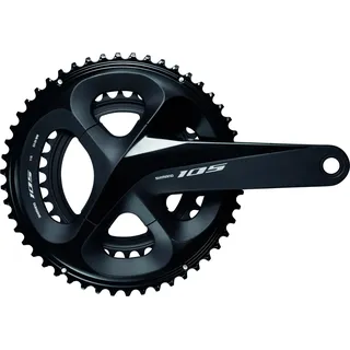 Shimano 105 FC-R7000 172.5mm 50/34 Kurbelgarnitur silky black (I-FCR7000DX04L)