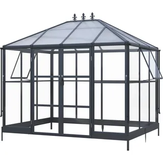 Westmann Suprema M verzinkt Schwarz Blankglas 0 mm 6,45 m2
