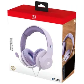 Hori Gaming Headset Cozy Lavender kabelgebunden Gaming, 350 g, Kopfhörer Violett