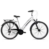 Chrisson Cityrad Sereto 1.0, 7 Gang Shimano Acera SGS M360 Schaltwerk, Kettenschaltung, Trekkingrad 28 Zoll Urban Bike Damen 165 - 175 cm Damenrad Fahrrad