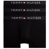Tommy Hilfiger Boxershorts unifarben rot / schwarz / weiß M 3er Pack