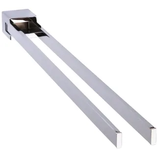 Bravat New York Handtuchhalter 2-armig, chrom