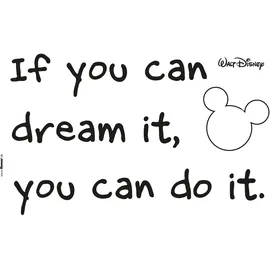 KOMAR Disney Deco-Sticker You can do it 50 x 70 cm