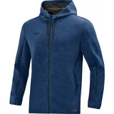 Jako Premium Kapuzenjacke marine meliert 4XL