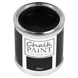 Chalk Paint Everything® Nero Kreidefarbe Wasserbasis für Alle Oberflächen einfach zu verarbeiten ohne schlechten Geruch - Chalk Paint Extra Matt (250 ml)