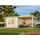 Palmako Gartenhaus Ella 3 x 3 m Grau